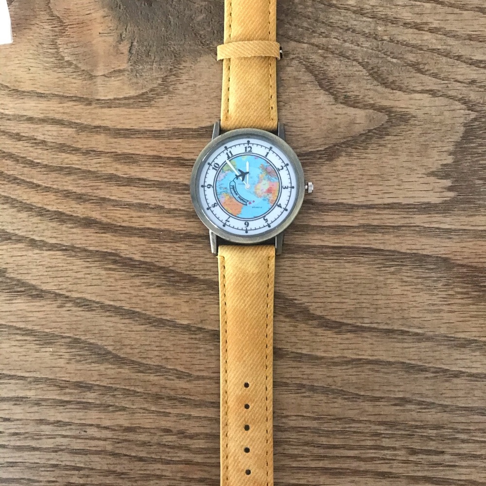 Yellow Travel Watch
